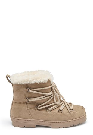 BUBBLEROOM Breanna Snow Sneakers Beige Sko