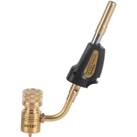 Turbo Torch-tupper, Gass Auto Ignition Turbo Torch Regulator, Lodding, Hardlodding, Rørleggerarbeid, Pistol, Hjemmetilbehør