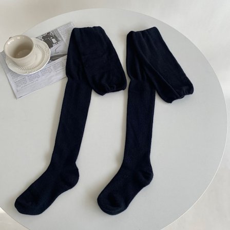 Over Knee Strømper Lår Tights SORT