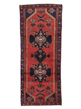 Medaille Klein Hamadan Vloerkleed 88X213 Wol