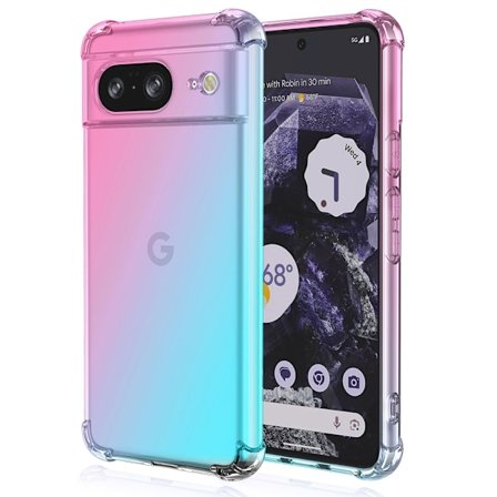 Google Pixel 8 - Flexibelt Skyddsskal i Silikon för Bättre Grepp