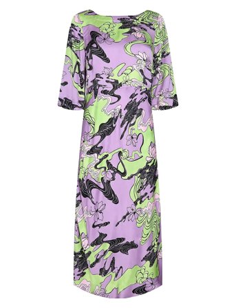 Nuwanda Dress Purple Nümph