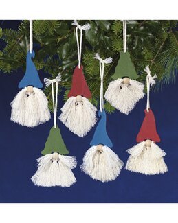 Hobbysett Juletreoppheng Julenisser - Solid Oak Inc.