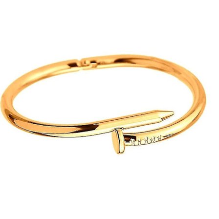 Moderigtigt armbånd i rustfrit stål til par, åben bangle i titanium til kvinder og mænd