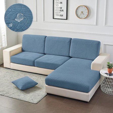 Vattentät cover för vardagsrum Stretch jacquard sofföverdrag Billig sofföverdrag Delikat sofföverdrag för hem Hotell C