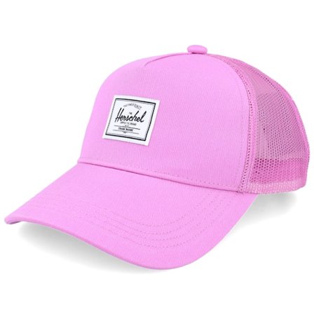 Herschel - Whaler Cotton Mesh Months Opera Mauve Trucker Pink Cap - @ Hatstore
