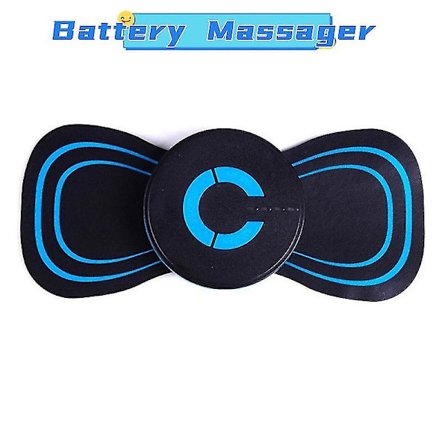 Nakke Gjenladbar Massasjeapparat Elektrisk Nakkemassasje Ems Cervical Vertebra Massasje Patch For Muskel(Batterimassasjeapparat)