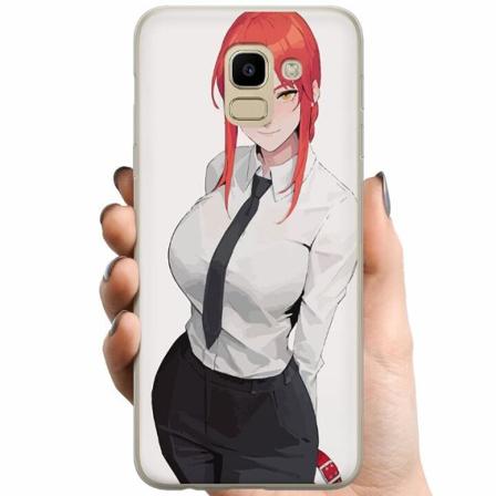 Samsung Galaxy J6 Tpu Mobilskal Makima Chainsaw Man