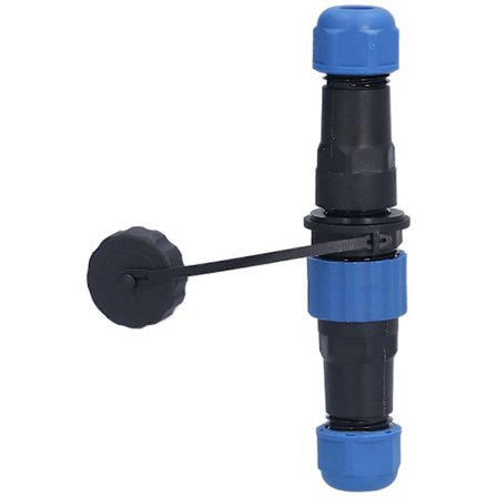 SP16 IP68 vattentät flygkontakt och uttag, flerpolig svetsning