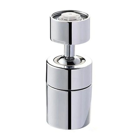 Kjøkkenvask Kran Lufter Dobbel Messing Svingbar Ball 80 Stor