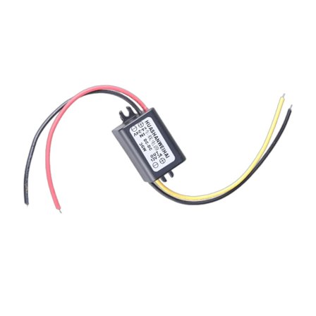 DC14-24V - 12V jännitteenalennusmuunnin autojen LED-valoille, tuulettimille, kaiuttimille, näytöille ja ajotallentimille
