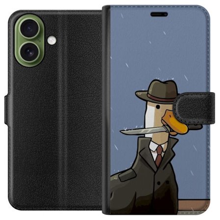 Kompatibelt Plånboksfodral till Apple Apple iPhone 17 Anka med kniv