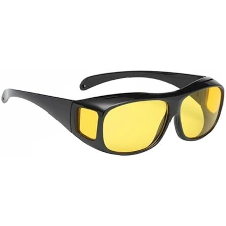 Natbriller Polariserende Kørsel Briller Wrap-Around Natbriller Gule Briller til Kørsel om Natten Anti-Blænding Wrap Around Solbriller Kørsel Briller