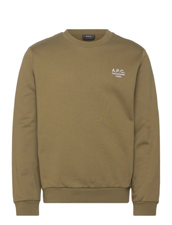 A.P.C. Sweatshirt Standard Rue Madame - Khaki green - S