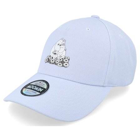 Moomin - Blau adjustable Cap - Lovers Pastel Blue Adjustable @ Hatstore