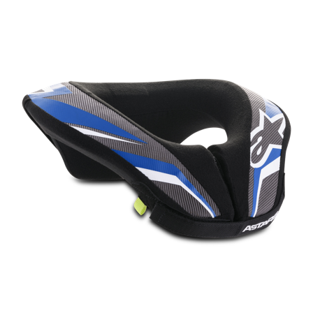 Alpinestars Sequence Nackskydd Barn Svart/Antracit/Blå S/M