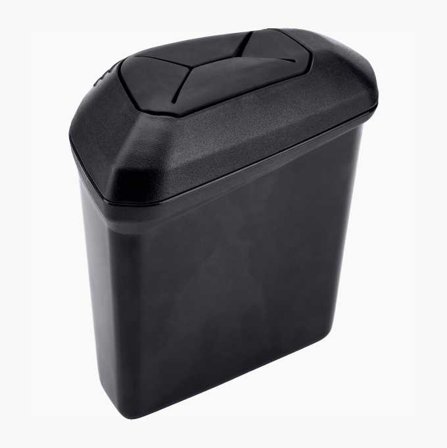 Papperskorg med lock