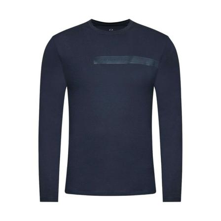 Armani Exchange Long Sleeve Tops Blå, Herre
