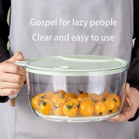 Rissil, bønnervasker siler og rissil bolle med lokk, risrenser for grønnsaker