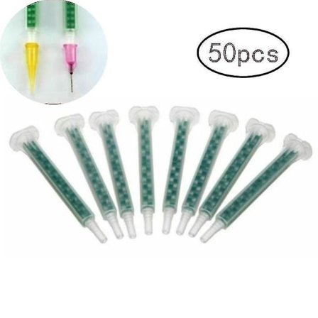 Mischerdsen 1:1 Mischdse Mischerspitzen Mixtlle Kunststoffkleber Mischertlle Fr 2k-kleber, Statikmischer(50 st)