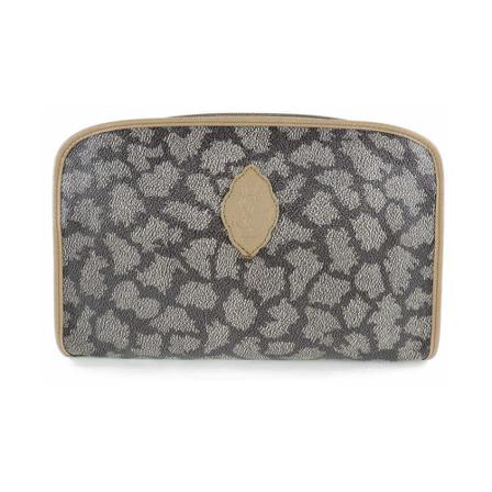 Saint Laurent Vintage Pre-owned Clutch , Bruin , Heren , Maat: ONE Size Vintage Tassen