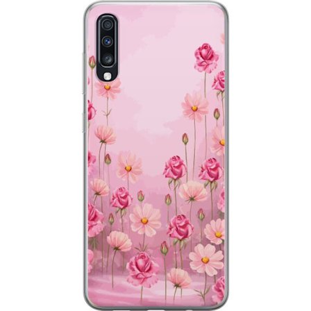 Yhteensopiva Puhelinkuori Samsung Galaxy A70 Petal Reverie Soft Blush