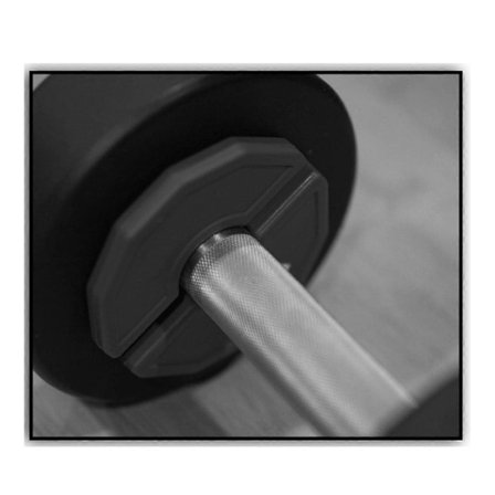 Gym Mikro-Vægte Håndvægt Fraktionel Vægtskive Sort[D] 1.25kg