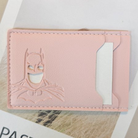 Kreativ flaggermus ID-kortholder Personlig PU-skinnkortlomme