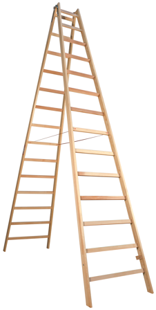 Laggo 362 Trappestige 14 trinn 328 cm - 14 trinn, Stiger & stillaser