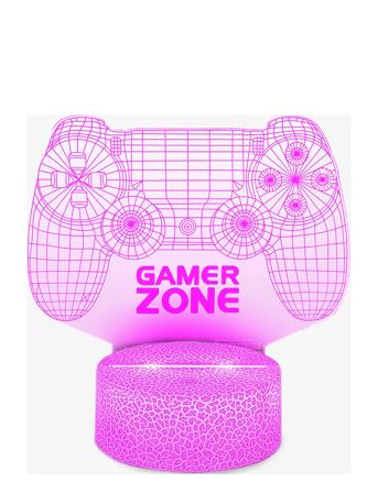 Nightpal Game Z Home Kids Decor Lighting Table Lamps Multi/patterned Powerpal