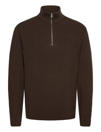 Lindbergh | Half Zip Rib Knit | L