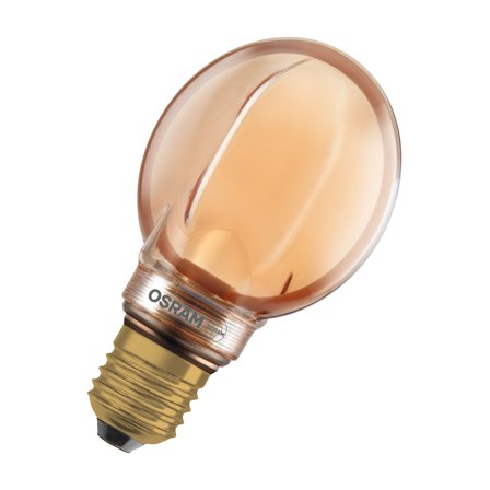 Osram GLOB O 80 DIM LED-lampa E27, 4 W Guld, 220 lm, Belysning