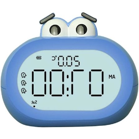 Nattlys Klokkeslett Timer for Skrivebord Digital Vekkerklokke Nedtelling DXGHC