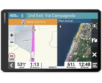 Garmin Camper 1095, EU - 10-tums GPS för husbil med databas för campingälskare