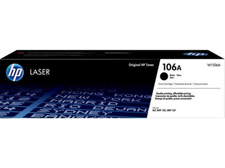 HP Toner W1106A 106A 1K Svart - Lyreco - Toner och bläck - Tonerkassetter - Toner HP
