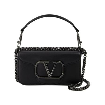 Valentino Garavani, Handbags Zwart, Dames, Maat:ONE Size,Katoen