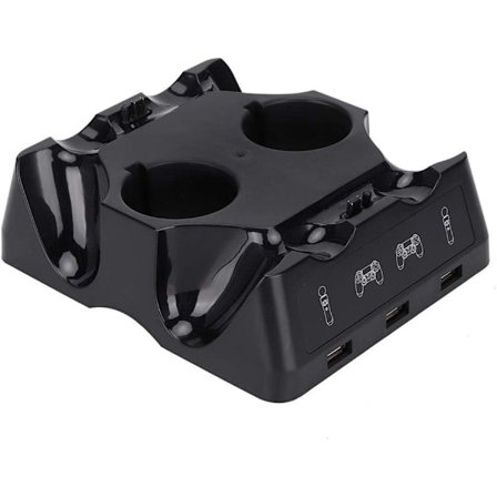For PS4 Controller Charger Station,Desk Charger Dock Quad Station Comp