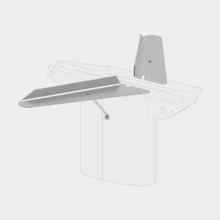 Seldén Aerial base, Starboard and Port Wings incl fasteners (508-176-02)