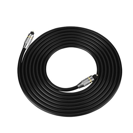 OD6.0 Digital optisk ljudkabel fiberoptisk kabel för Blu-ray CD DVD-spelare/AV/TV/PVC