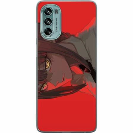 Motorola Moto G62 5g Genomskinligt Skal Makima Chainsaw Man
