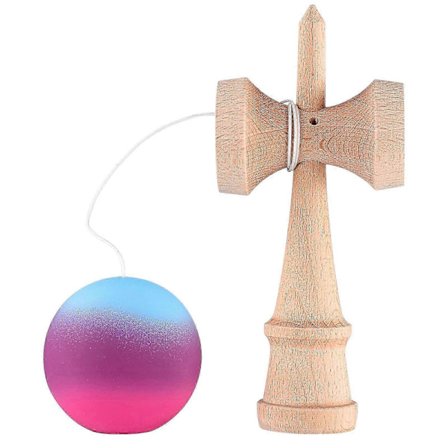 Træ Kendama Bold Legetøj, Pædagogisk Balancespil, Indendørs Udendørs Fest Legetøj, 6 cm Bolddiameter, 1 Pakke Klassisk Kendama