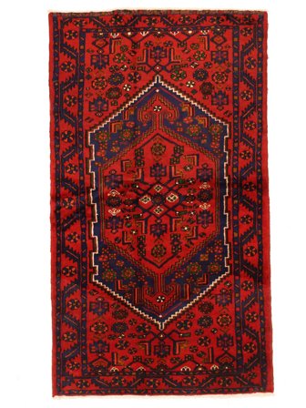 Oriental Hamadan Rug 120X208 Wool