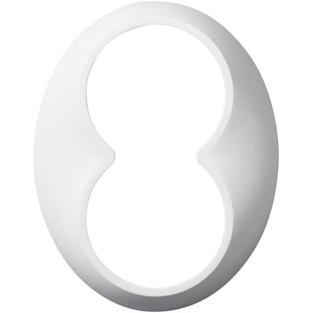 Schneider Electric Renova WDE011404 Kehys 2-suuntaiselle pistorasialle, valkoinen, Kytkimet & pistorasiat