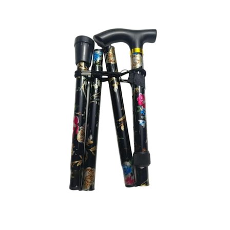 Lättviktig hopfällbar vandringsstav av aluminiumlegering