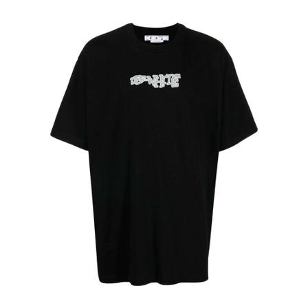 Off White T-Shirts Sort, Herre