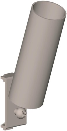 Treston 83170051 Rørholder R24 65 x 17 mm, Garasjeinnredning & oppbevaring