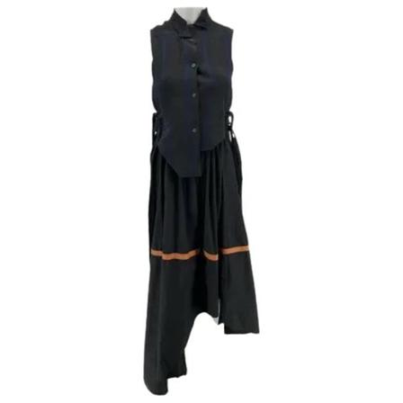 Loewe Pre-owned Pre-owned Stof kjoler Sort, Dame