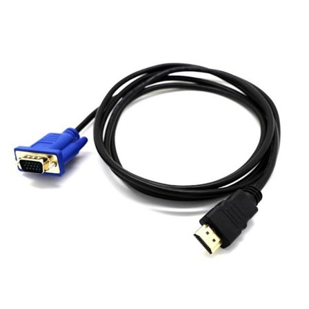 Kompatibel med HDMI till VGA-adapterkabel VGA till HDMI-adapter D-sub till HDMI-skärm 15-stiftsadapter till HDMI hane till VGA hane kontaktkabel 