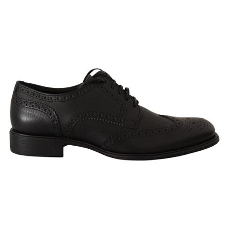 Dolce & Gabbana, Derby Oxford Shoes Czarny, Mężczyzna, Rozmiar: 41 EU