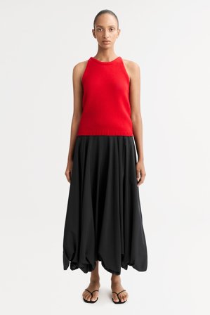 Soft Goat - Cashmere Singlet - Women cashmere sweater - S - Rouge